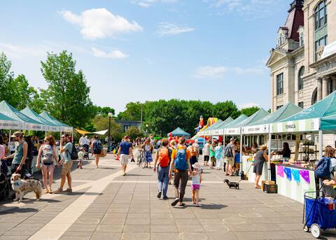 Événement familial au Marché Maisonneuve