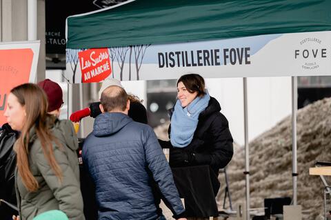 participant à un événement extérieur