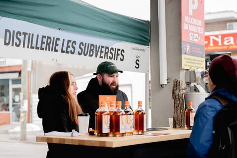 participant à un événement extérieur