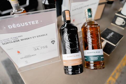 degustation produit érable