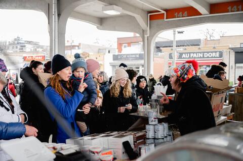 Les Sucres au Marché Jean-Talon 2023