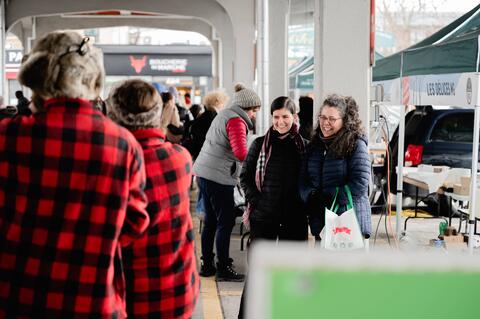 chorale Les Sucres au Marché Jean-Talon 2023