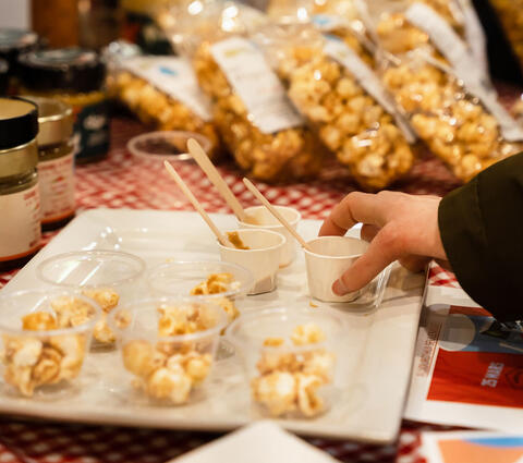Dégustation produit érable