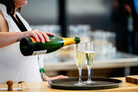 Bulle de champagne