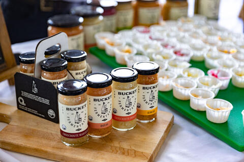 produit fermenté au marché jean-talon