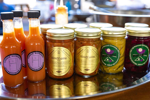 produit fermenté au marché jean-talon