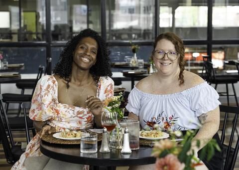 Clientes lors du Festin du Marché au Marché Jean-Talon