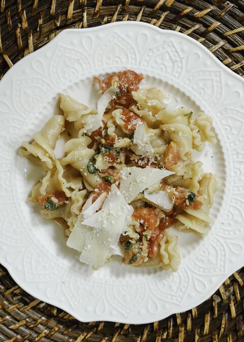 Plat de Emilie Madeleine