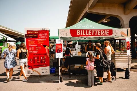 Foire des vins et cidres d'ici au Marché Jean-Talon