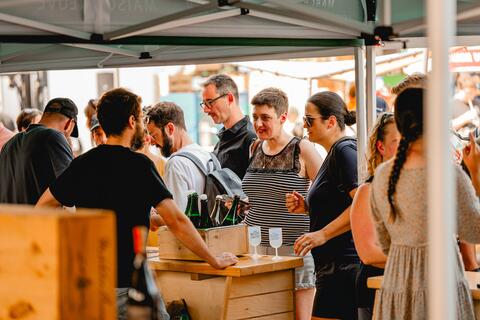 Foire des vins et cidres d'ici au Marché Jean-Talon