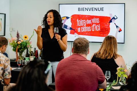 Foire des vins et cidres marché Jean-Talon