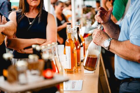 Foire des vins et cidres d'ici au Marché Jean-Talon