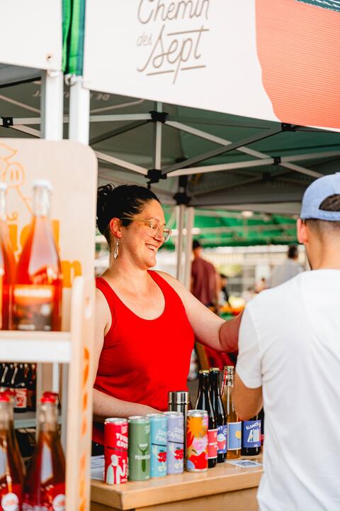 Foire des vins et cidres d'ici au Marché Jean-Talon