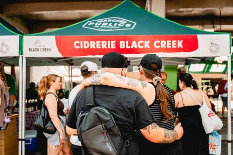 Foire des vins et cidres d'ici au Marché Jean-Talon