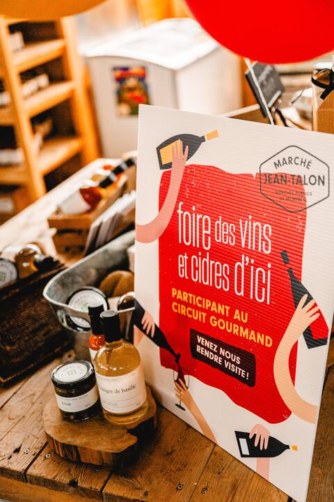 Foire des vins et cidres d'ici au Marché Jean-Talon