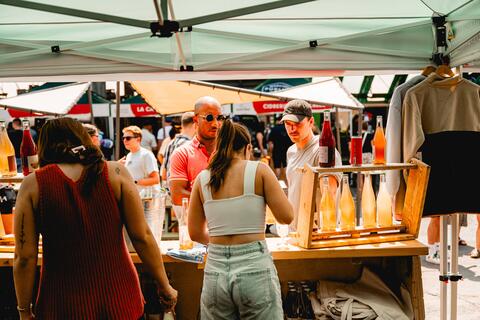 Foire des vins et cidres d'ici au Marché Jean-Talon