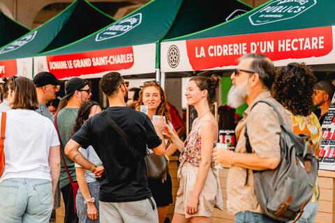 Foire des vins et cidres d'ici au Marché Jean-Talon