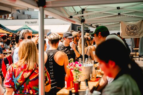Foire des vins et cidres d'ici au Marché Jean-Talon