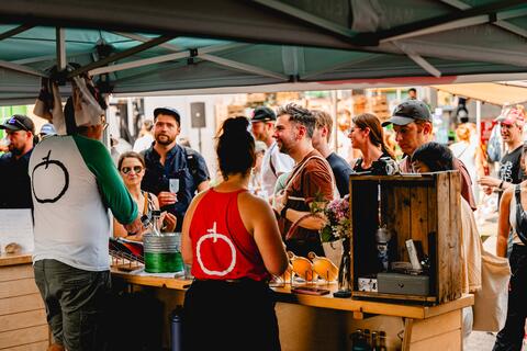 Foire des vins et cidres d'ici au Marché Jean-Talon