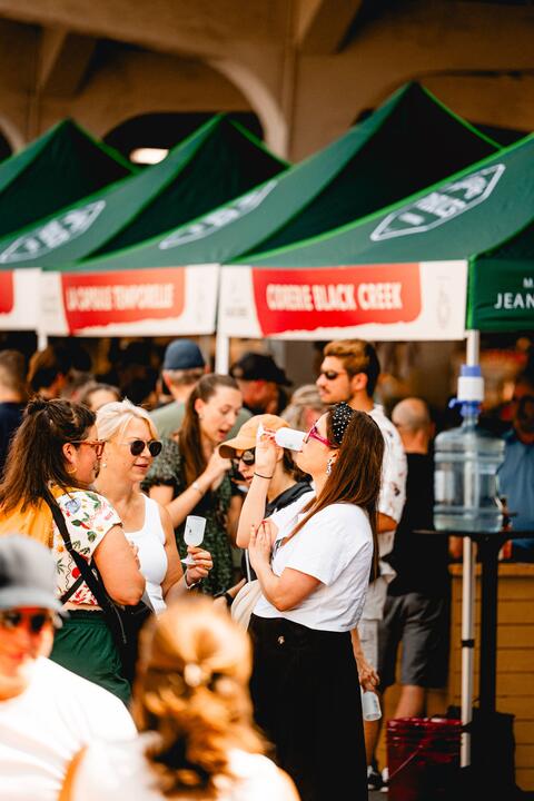 Foire des vins et cidres d'ici au Marché Jean-Talon