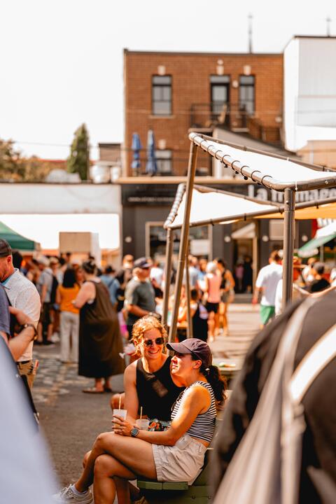 Foire des vins et cidres d'ici au Marché Jean-Talon