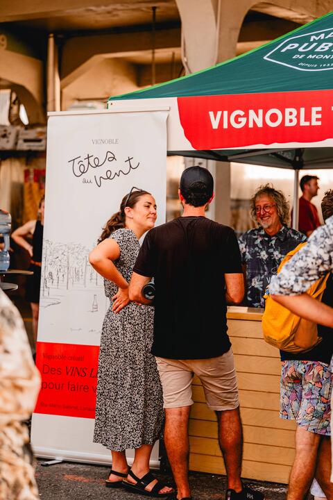 Foire des vins et cidres d'ici au Marché Jean-Talon