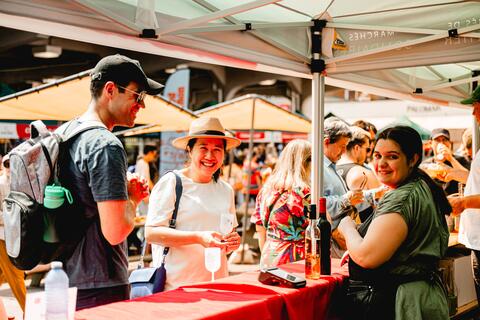 Foire des vins et cidres d'ici au Marché Jean-Talon