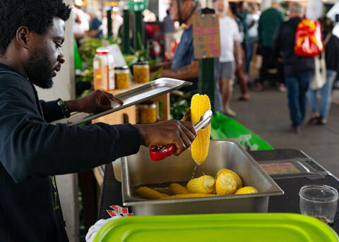 Maïs au Marché Jean-Talon
