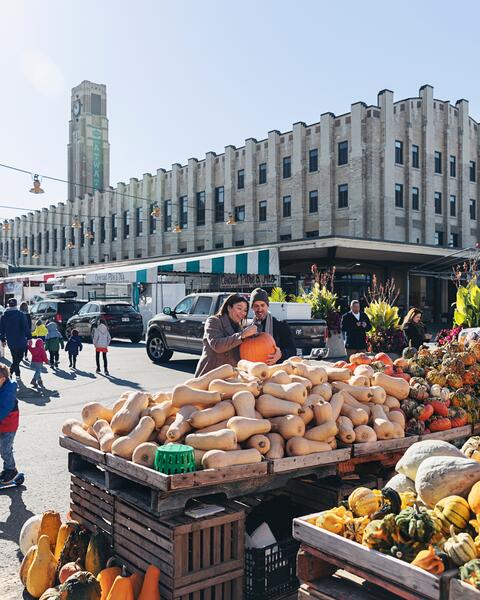 Marché Atwater récoltes