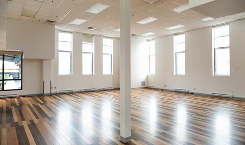 Salle Panorama du Marché Jean-Talon en mode tapis rouge