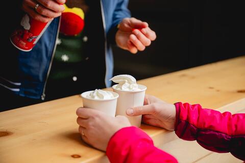 chocolat chaud des Fêtes