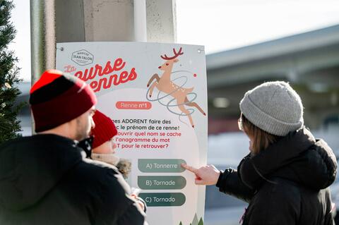 Course aux rennes marche jean-talon