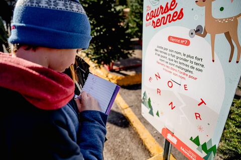 Course aux rennes marche jean-talon