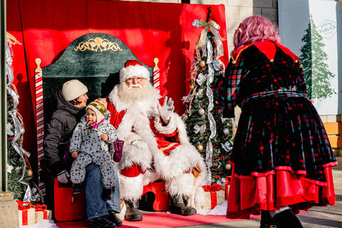 Père Noël au Marché Maisonneuve