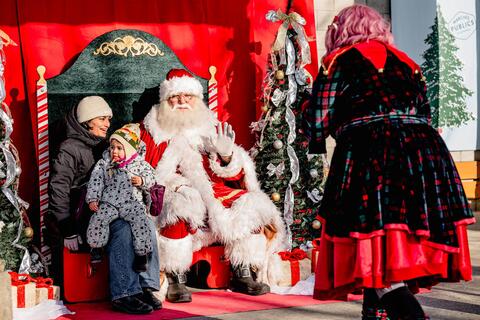 Père noël au Marché Atwater