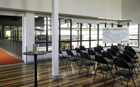 Salle Panorama du Marché Jean-Talon en mode conférence