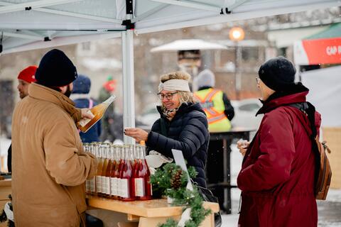 Le temps des Fêtes au Marché Maisonneuve