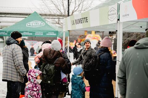 Le temps des Fêtes au Marché Maisonneuve