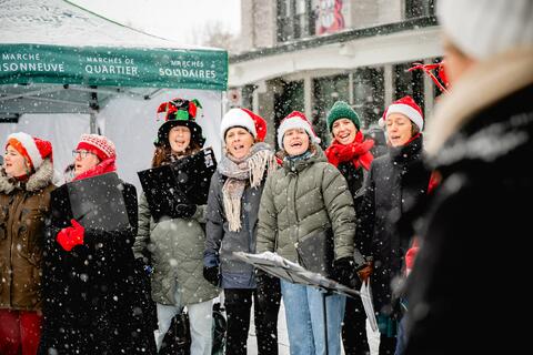 Le temps des Fêtes au Marché Maisonneuve