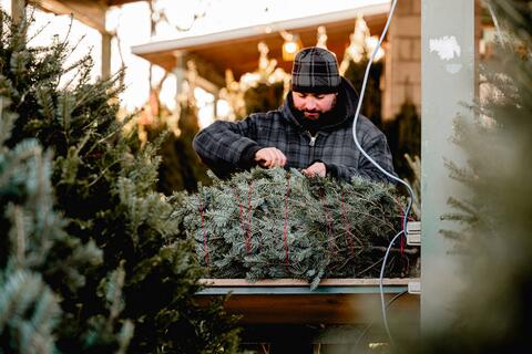 les fêtes au Marché Maisonneuve