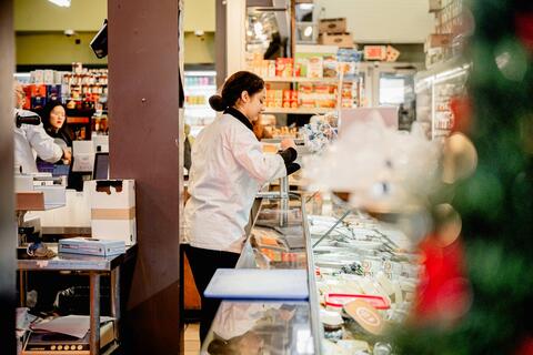 les fêtes au Marché Maisonneuve