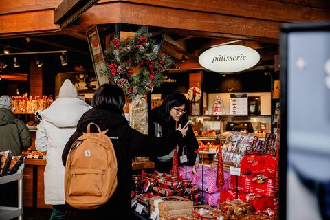 les fêtes au Marché Maisonneuve