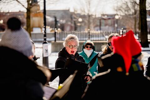 les fêtes au Marché Maisonneuve