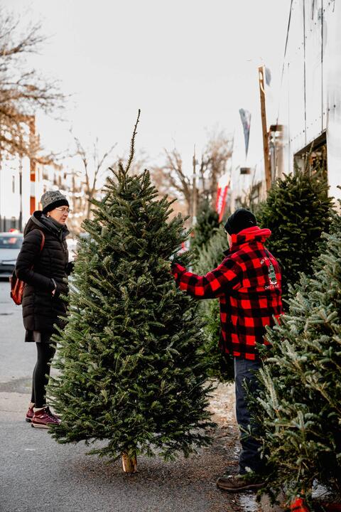 les fêtes au Marché Maisonneuve