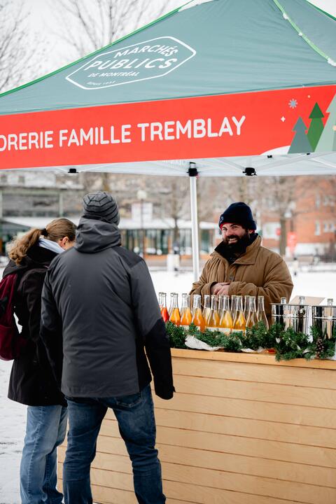 Holiday season at the Maisonneuve Market