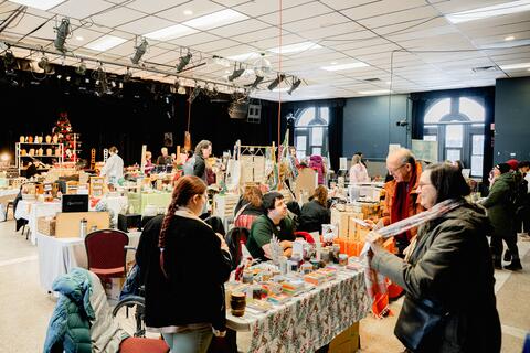 Holiday season at the Maisonneuve Market