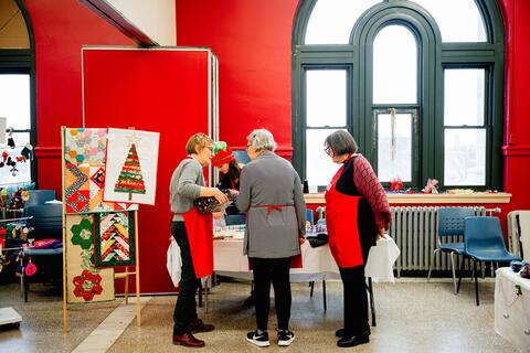 Holiday season at the Maisonneuve Market