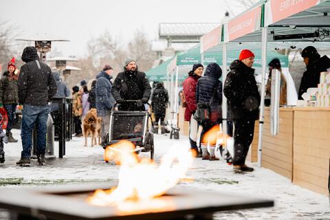 Holiday season at the Maisonneuve Market