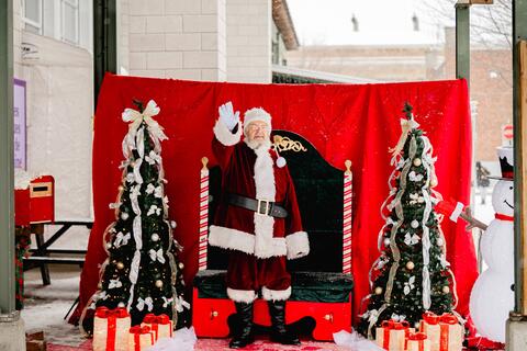Holiday season at the Maisonneuve Market