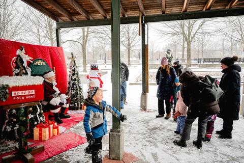 Holiday season at the Maisonneuve Market